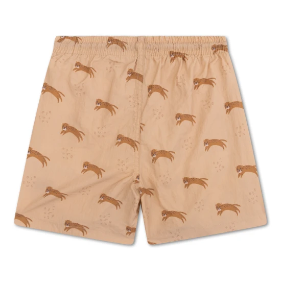 Badeshorts für Kinder und Jungen mit LSF 50+ Brown Leopard Swim Essentials
