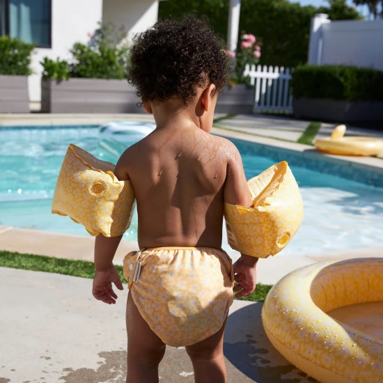Bademode für Babys mit LSF 50+ Florish yellow Swim Essentials