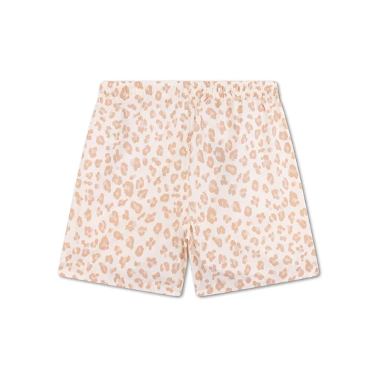 Shorts mit LSF 50+ Beige Leopard