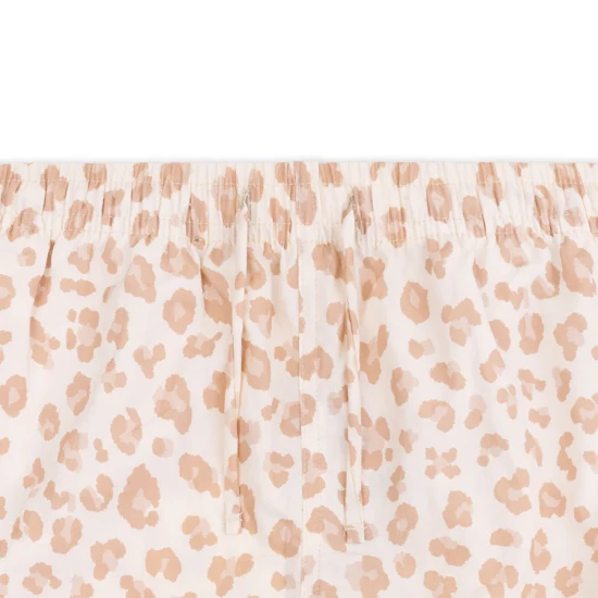 Shorts mit LSF 50+ Beige Leopard