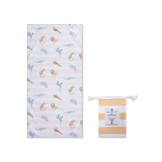 Mikrofaser-Strandtuch Safari 135 x 65 cm für Kinder von Swim Essentials