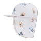 Der praktische Sommerhut mit Nackenschutz von Swim Essentials mit Bluey-Motiv schützt Kinder vor UV-Strahlung.