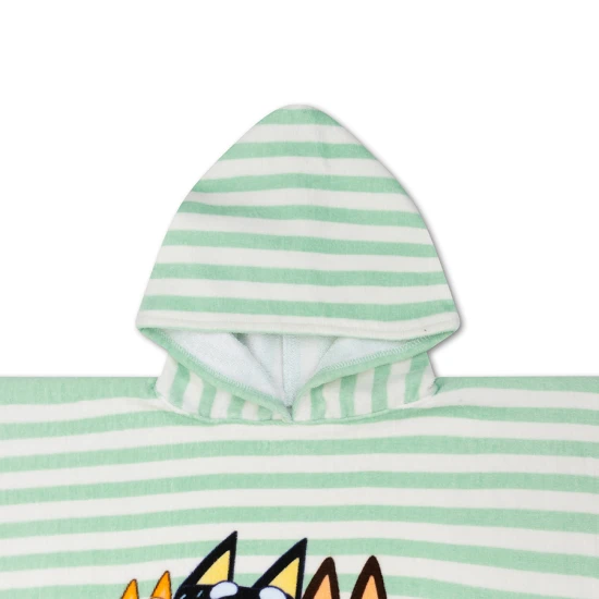 Bluey Swim Essentials Kapuzenhandtuchponcho für Kinder