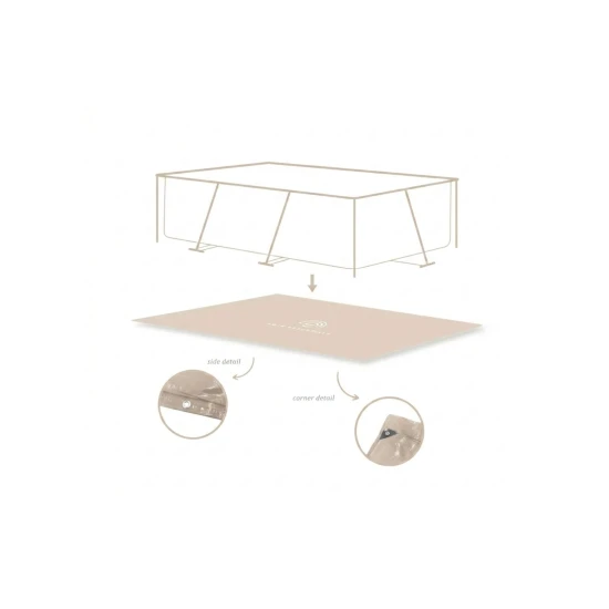 Bodenschutzplane für Pool Essence Sand 300×200