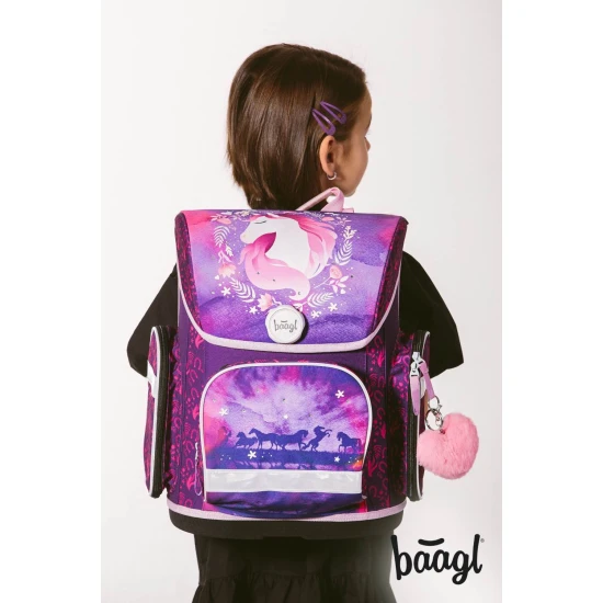 Baagl Ergo Pferd – verstellbarer Schulranzen für Erstklässler