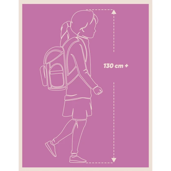 Schulranzen Core Traumfänger – Schulrucksack mit ergonomischem Rücken, Anhänger und Traumfänger-Motiv