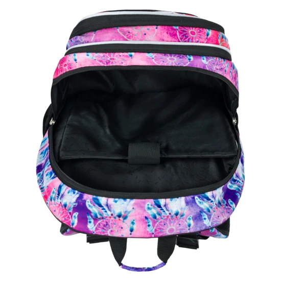 Schulranzen Core Traumfänger – Schulrucksack mit ergonomischem Rücken, Anhänger und Traumfänger-Motiv