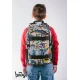 Schulrucksack Skate Batman Comics