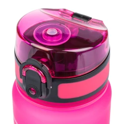 Tritan Trinkflasche Logo Rosa 500 ml