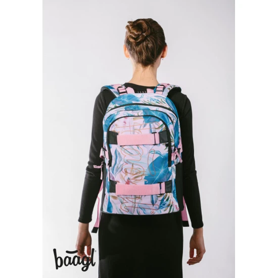 Skate Leafs Schultasche