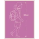 Skate Leafs Schultasche