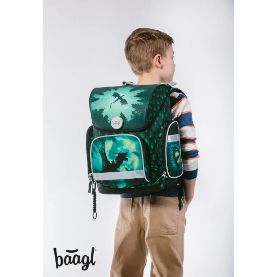 Schulranzen Ergo Drachen – verstellbarer Schulranzen für Erstklässler