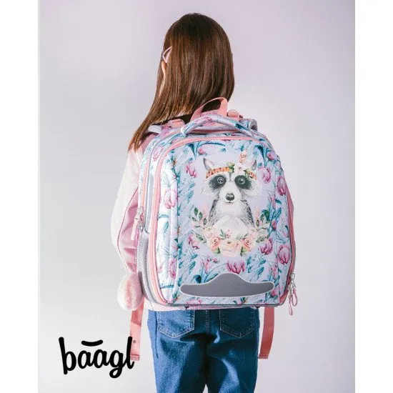 Schulranzen Shelly Waschbär Marke BAAGL 