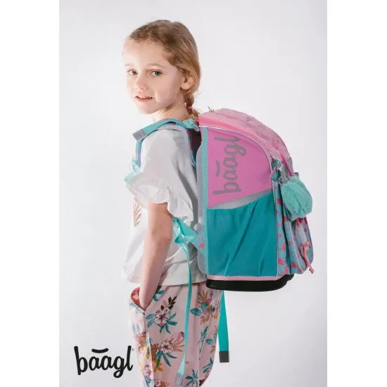 Schulranzen Zippy Flamingo Marke BAAGL 