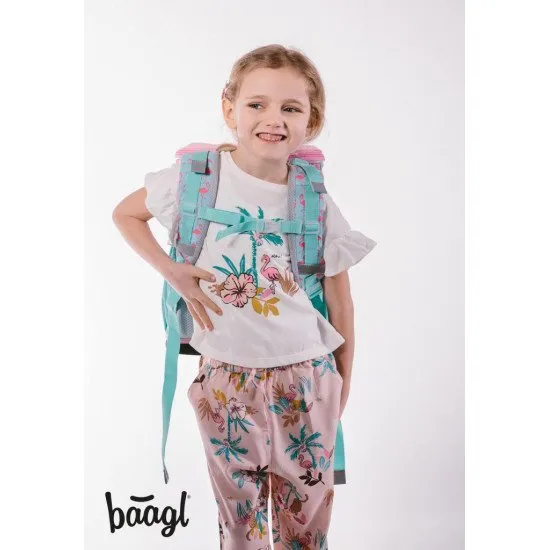 Schulranzen Zippy Flamingo Marke BAAGL 