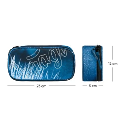 Federmäppchen etui Skate Steel