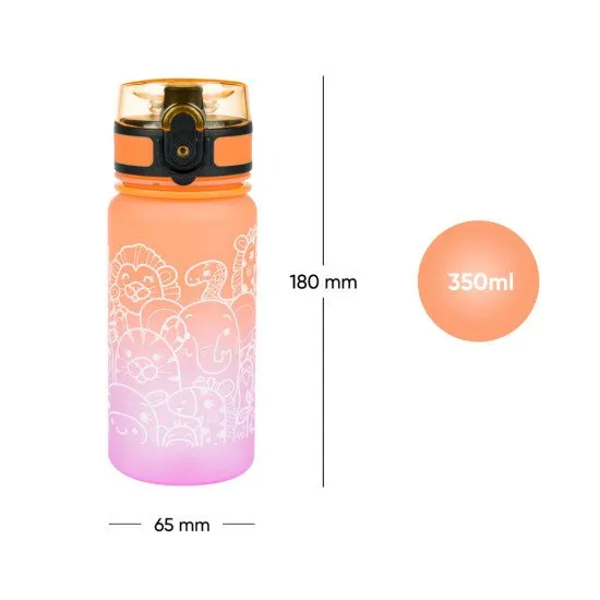 Tritan-Flasche für Kinder Gradient Animals der Marke BAAGL