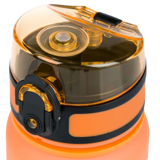 Tritan-Flasche Gradient Unicorn 350 ml mit verschließbarem Deckel und Schlaufe.