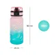 Tritan-Trinkflasche für Kinder Gradient Rainbow 350 ml