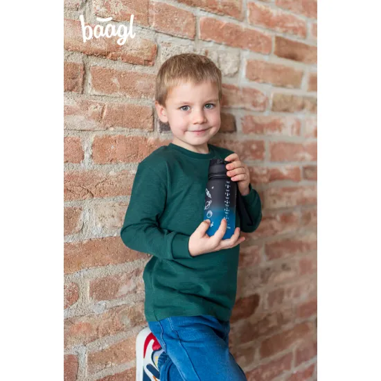 Tritanflasche für Kinder Gradient Universe 350 ml Marke BAAGL