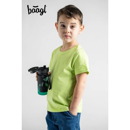 Tritanflasche Gradient Drak 350 ml mit verschließbarem Deckel und Schlaufe