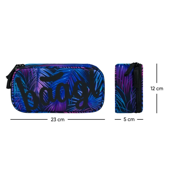 Federmäppchen Etui Palm mit modernem Design und praktischen Funktionen, ideal für die Organisation von Schulbedarf.