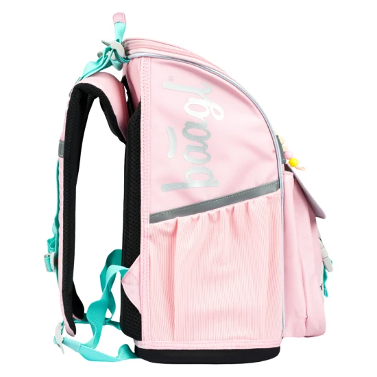 Regenbogenrosa Schultasche der Marke BAAGL