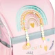 Regenbogenrosa Schultasche der Marke BAAGL