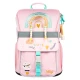 Regenbogenrosa Schultasche der Marke BAAGL