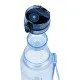 Tritanflasche Dast Blue 800 ml mit verschließbarem Deckel und Sieb für Fruchtgetränke – ideal für Schule und Ausflüge.