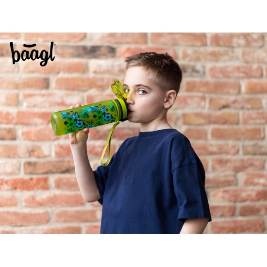 Tritan-Flasche für Kinder mit dem Football Game-Motiv von BAAGL