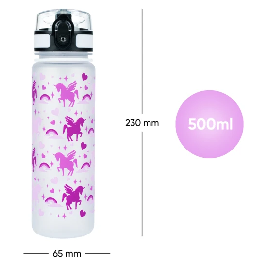 Tritanflasche für Kinder Unicorn Kingdom 500 ml Marke BAAGL