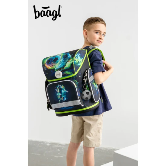 Schultasche Ergo Fußballspieler