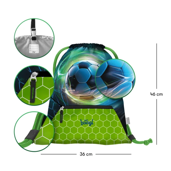 Turnbeutel Fußball Ball