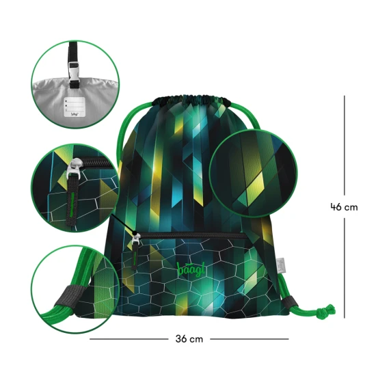 Turnbeutel Fußballspieler