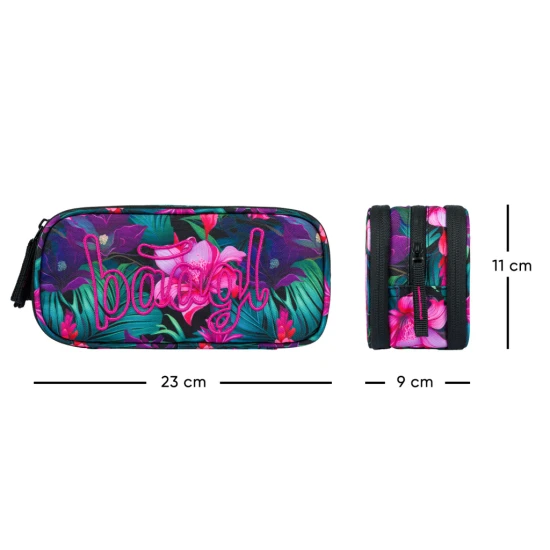 Das Federmäppchen Paradise mit modernem Design und praktischen Funktionen – ideal für die Organisation von Schulbedarf.