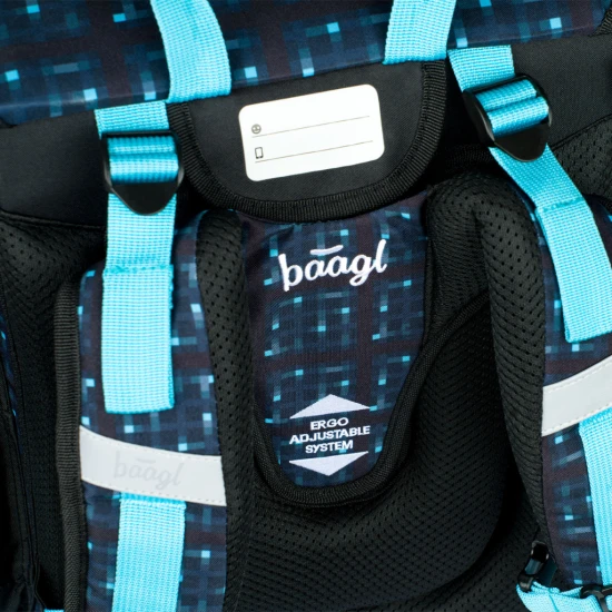 Schultasche Ergo Minecraft Blue Axe