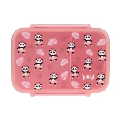 Brotdose mit Trennwänden Panda