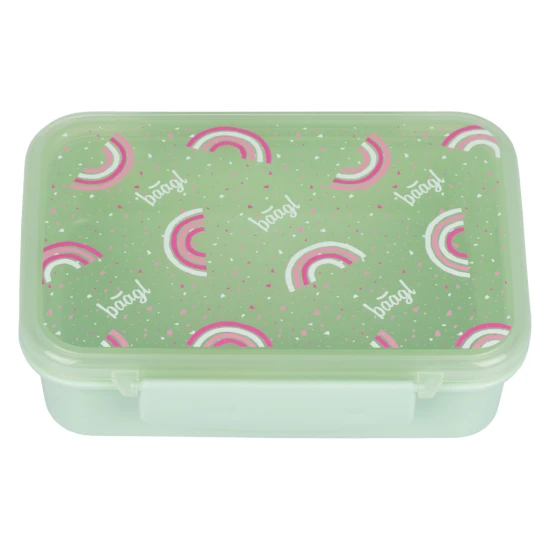 Brotdose mit Trennwänden Regenbogen