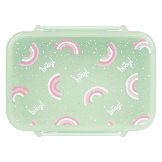 Brotdose mit Trennwänden Regenbogen