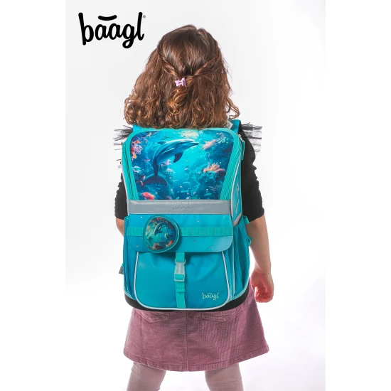 Zippy Dolphin Schultasche