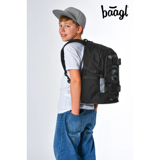 Schulrucksack Skate Uni Schwarz