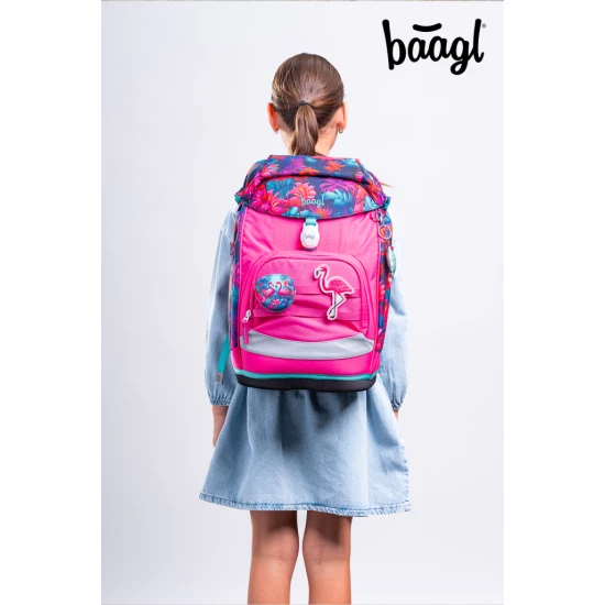 Schulrucksack Airy Plus Flamingos