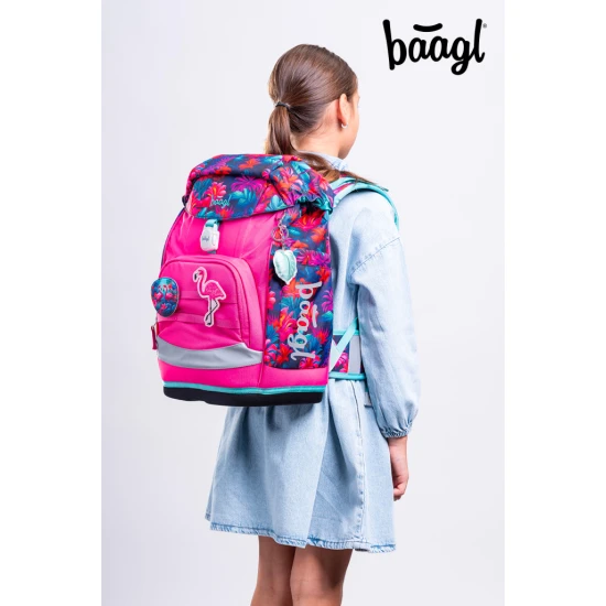 Schulrucksack Airy Plus Flamingos