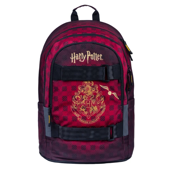 Schulrucksack Skate Harry Potter Hogwarts weinrot