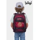 Schulrucksack Skate Harry Potter Hogwarts weinrot