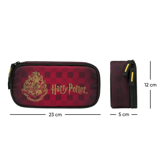 Federmäppchen Etui Harry Potter Hogwarts Weinrot