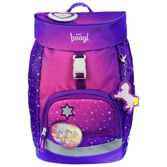 Schulrucksack Airy Pferde-Herz