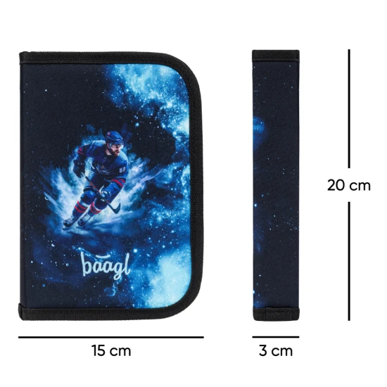 Federmäppchen 1-Fach Eishockey