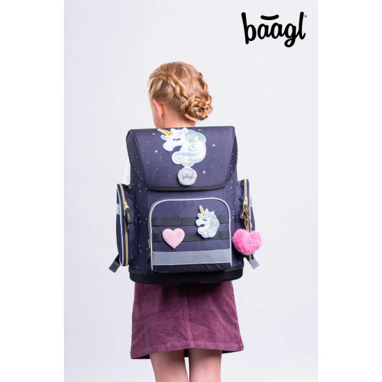 Schultasche Ergo Unicorn Gold